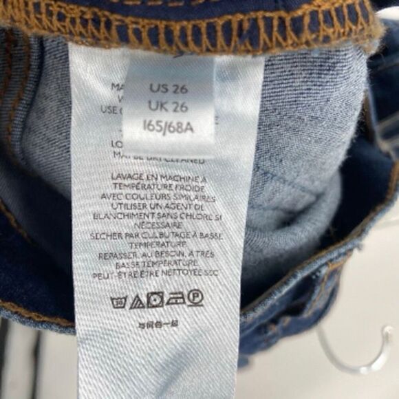 Free People Busted Knee High Waist Skinny Jeans Size 26 NWT - Picture 11 of 11